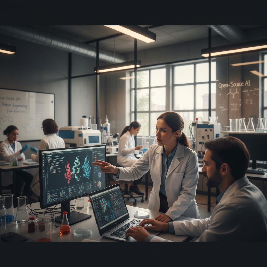 AI's Enzyme Revolution: Open-Source Models Democratize Biotech