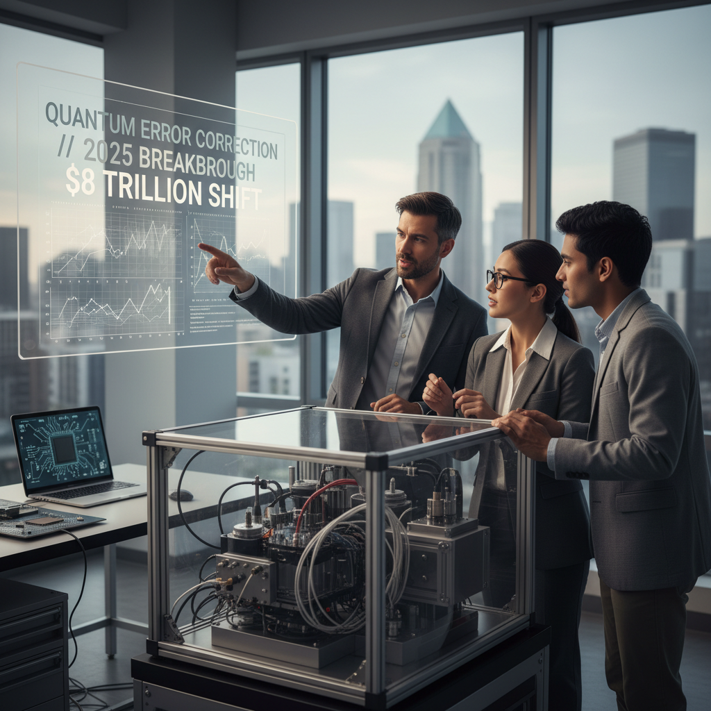 Quantum Error Correction: 2025's $8 Trillion Economic Unlocking