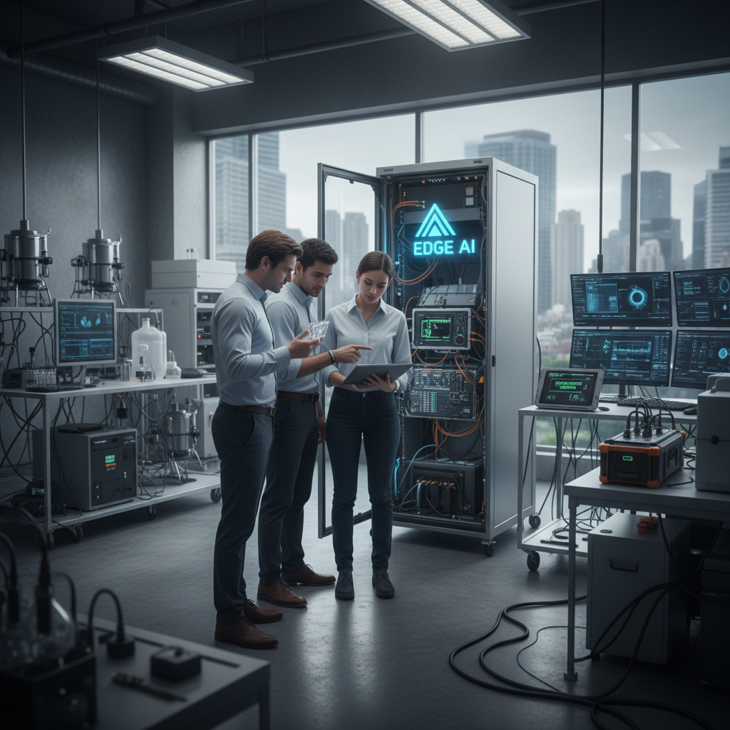 Fluidic Neuromorphic Sensors: Real-time Edge Biomarker Detection