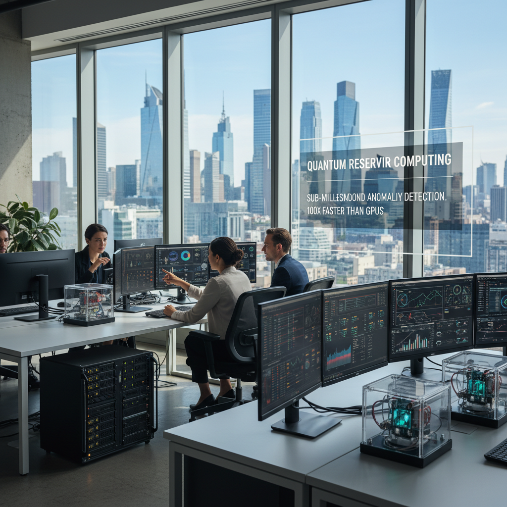 Quantum Reservoirs: Sub-Millisecond IIoT Anomaly Detection