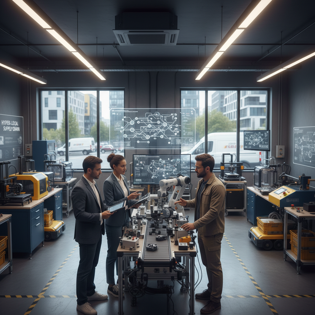 AI Microfactories: Localizing Production & Empowering Startups