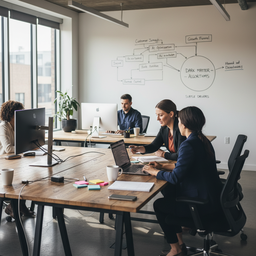 AI's Dark Matter: Unseen Algorithms Shaping Startup Success