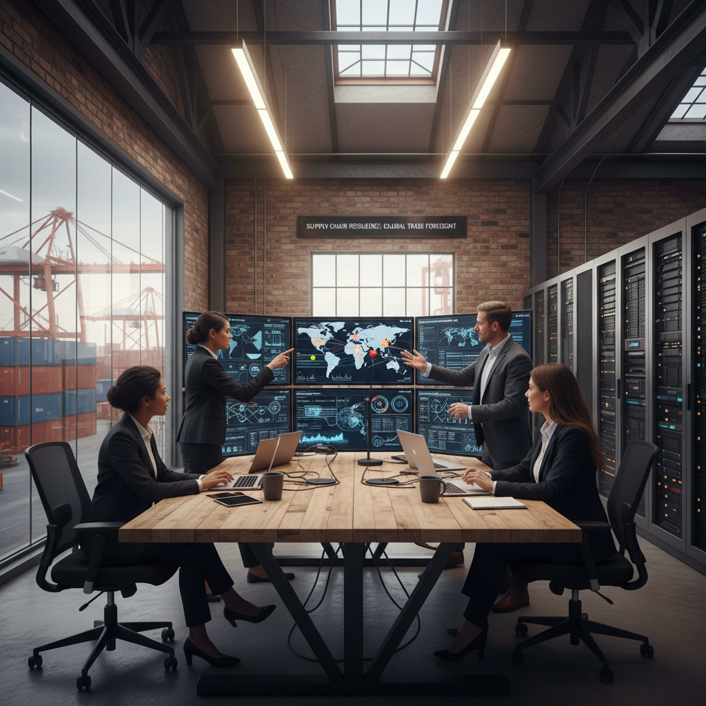 AI's Dark Data: Predicting Geopolitical Supply Chain Shocks
